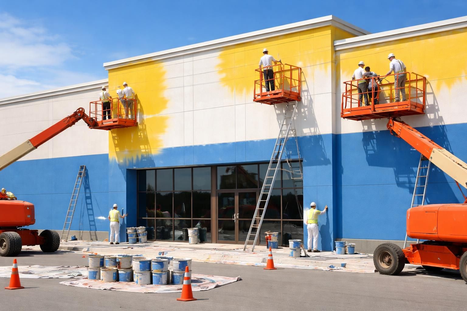 trouvez un peintre commercial expert et fiable pour vos projets professionnels. qualité et savoir-faire garantis pour vos travaux de peinture.